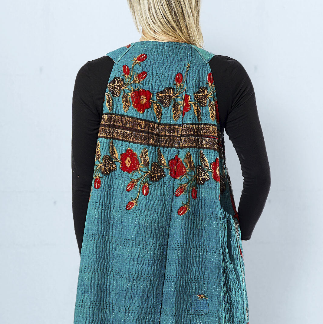 MIEKO MINTZ ベスト　VEST インド綿 MIEKO MINTZ ベスト VEST インド綿