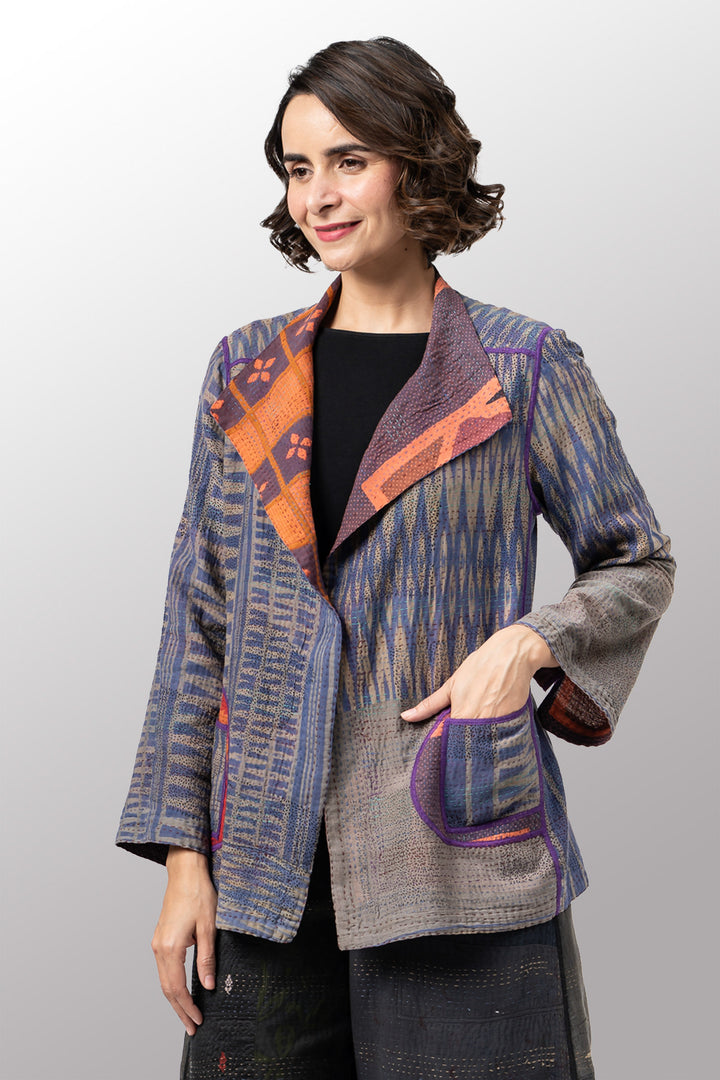 COTTON OVERDYE KANTHA SHORT JKT - ov2007-corg004m -