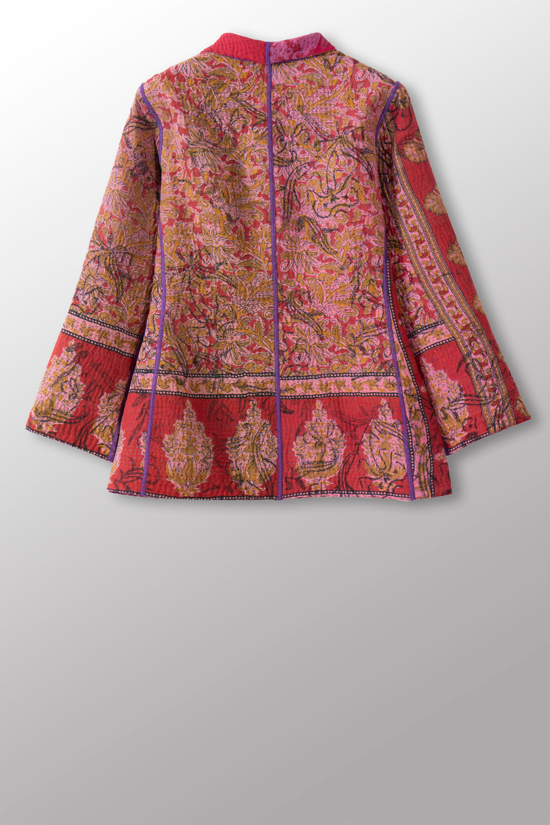 COTTON OVERDYE KANTHA SHORT JKT - ov4007-cfus034s -