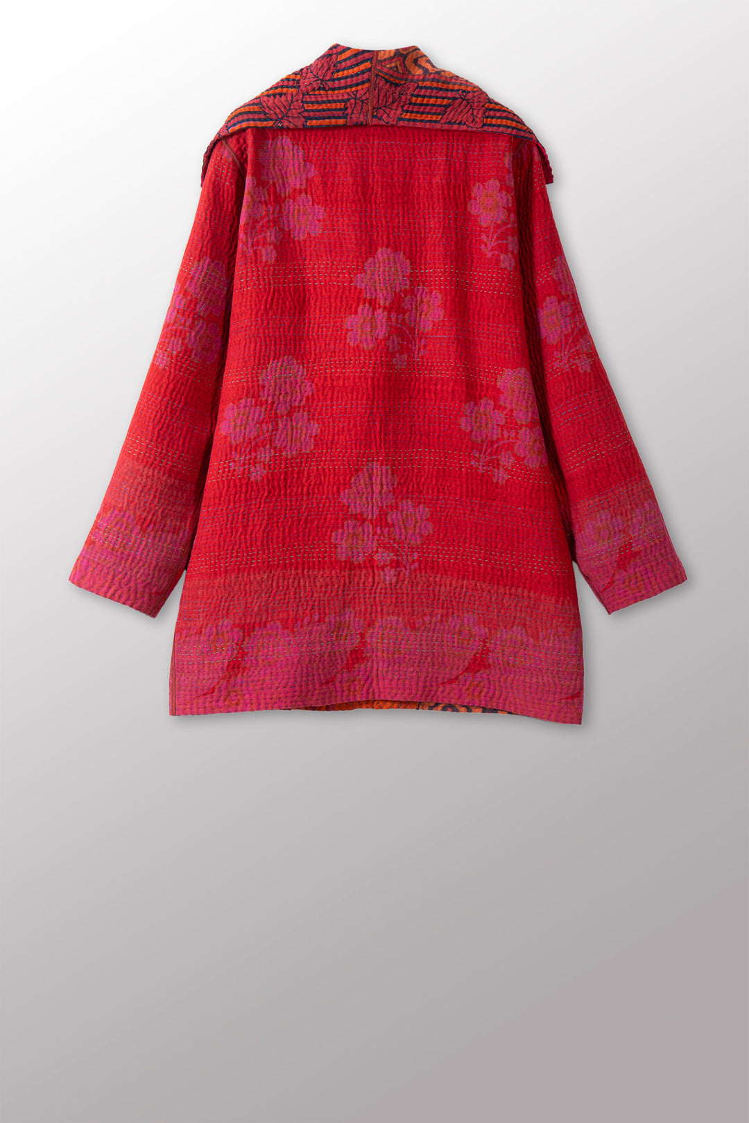 COTTON OVERDYE KANTHA POCKET JKT - ov4002-corg013a -