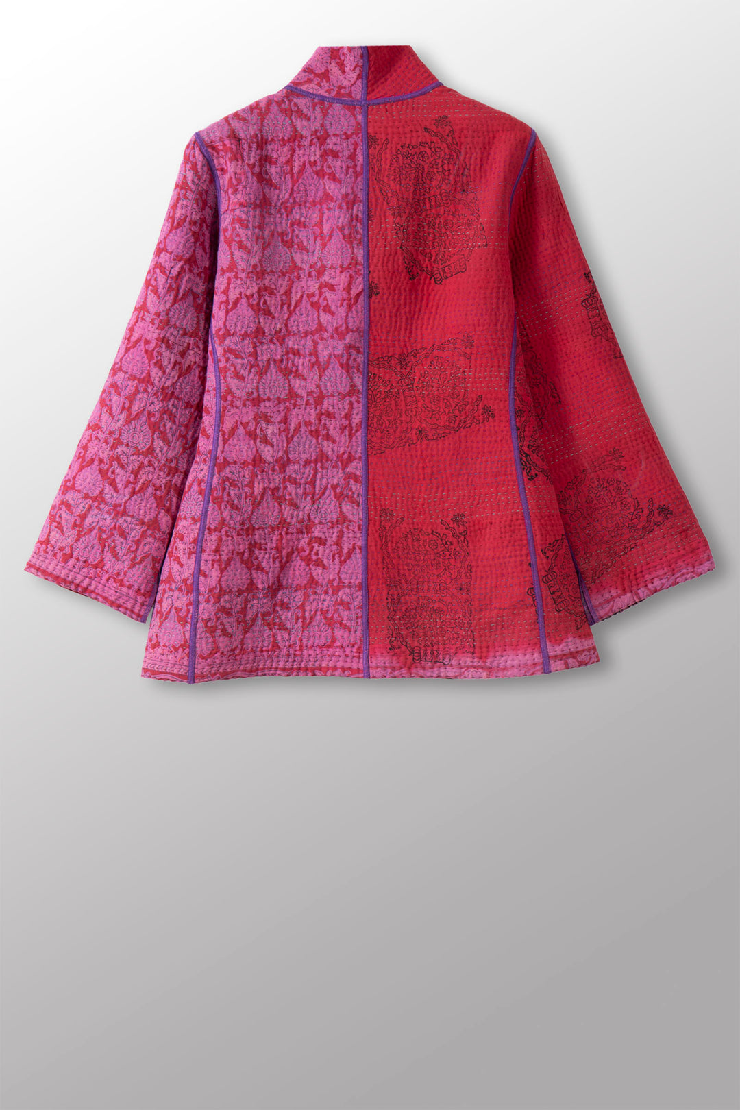 COTTON OVERDYE KANTHA SHORT JKT - ov4007-cfus034s -