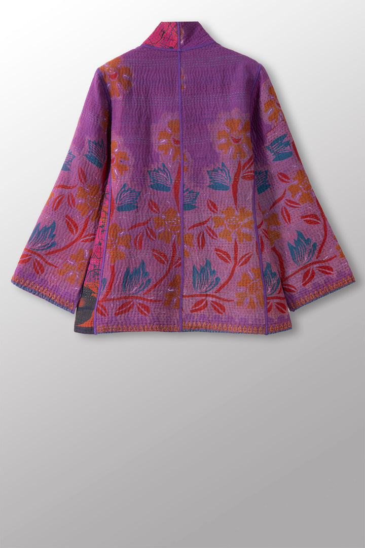 COTTON OVERDYE KANTHA SHORT JKT - ov4007-cprp035m -