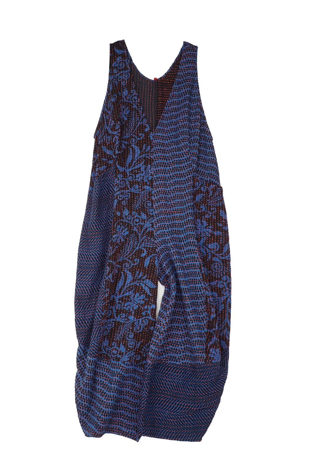 BLUE PRAIRIE BBK KANTHA V-NECK JUMPER - bk2622-blu -