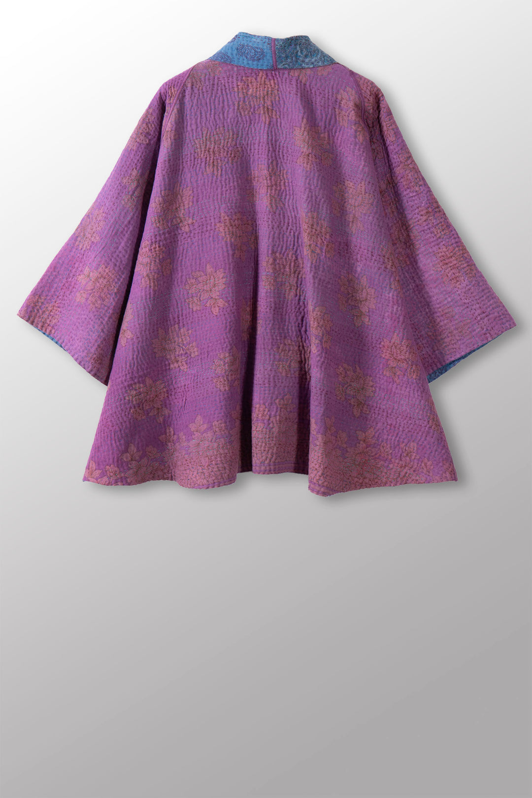 COTTON OVERDYE KANTHA KIMONO JKT - ov4004-cprp007a -