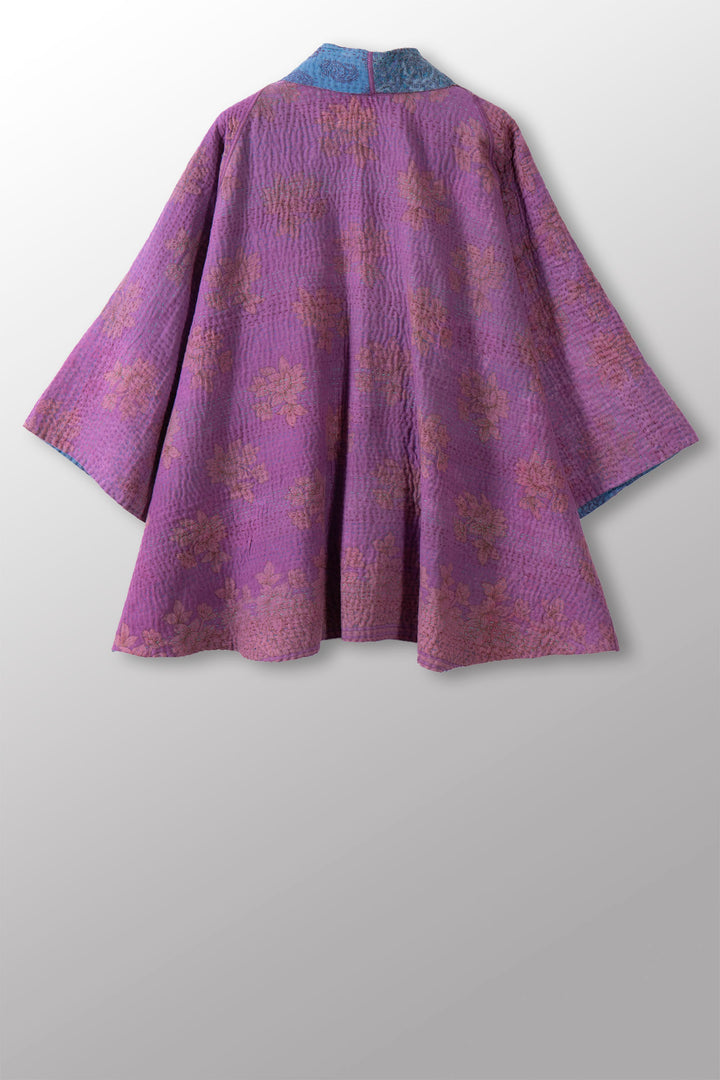 COTTON OVERDYE KANTHA KIMONO JKT - ov4004-cprp007a -