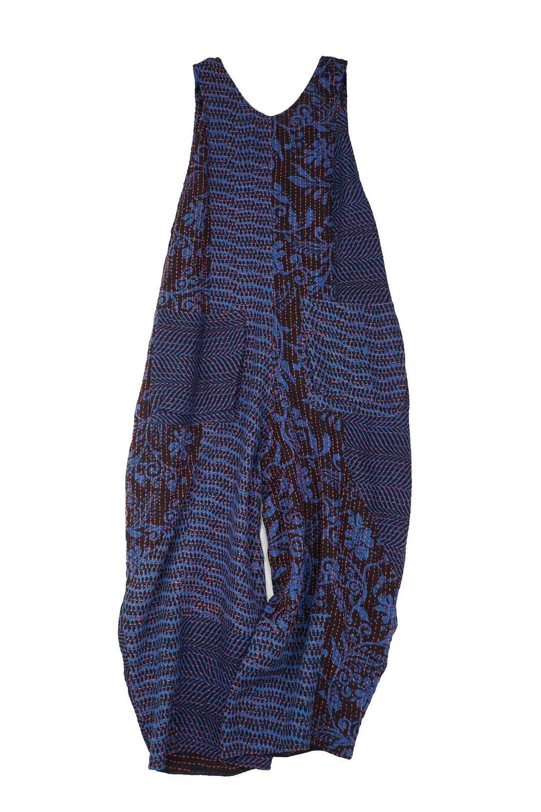 BLUE PRAIRIE BBK KANTHA V-NECK JUMPER - bk2622-blu -