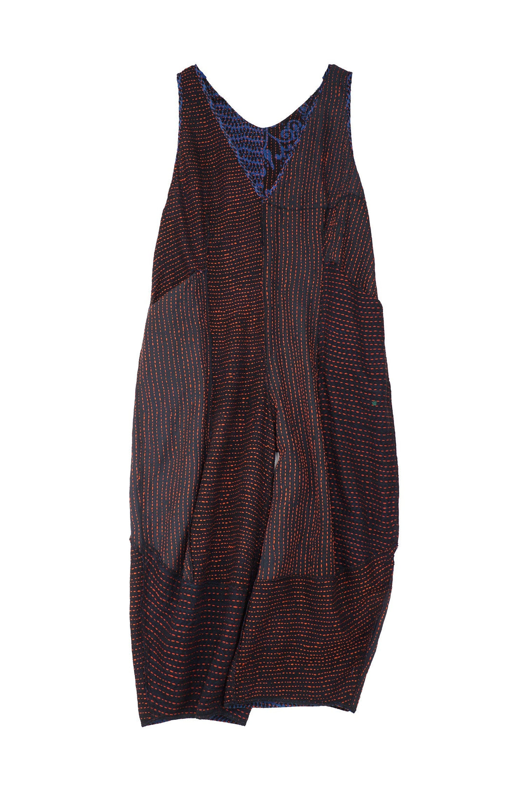 BLUE PRAIRIE BBK KANTHA V-NECK JUMPER - bk2622-blu -