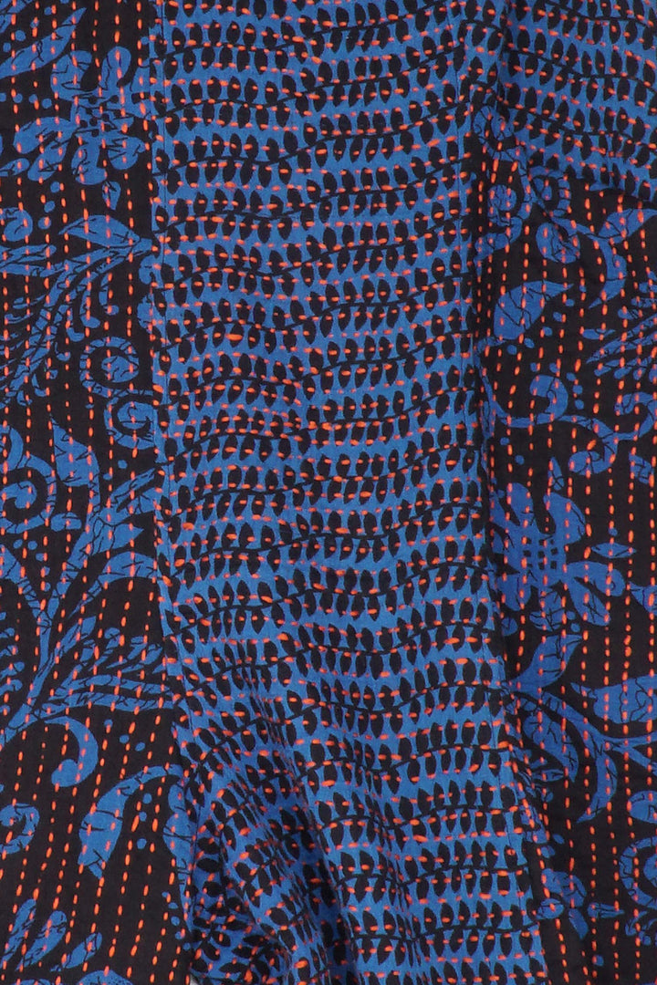 BLUE PRAIRIE BBK KANTHA V-NECK JUMPER - bk2622-blu -