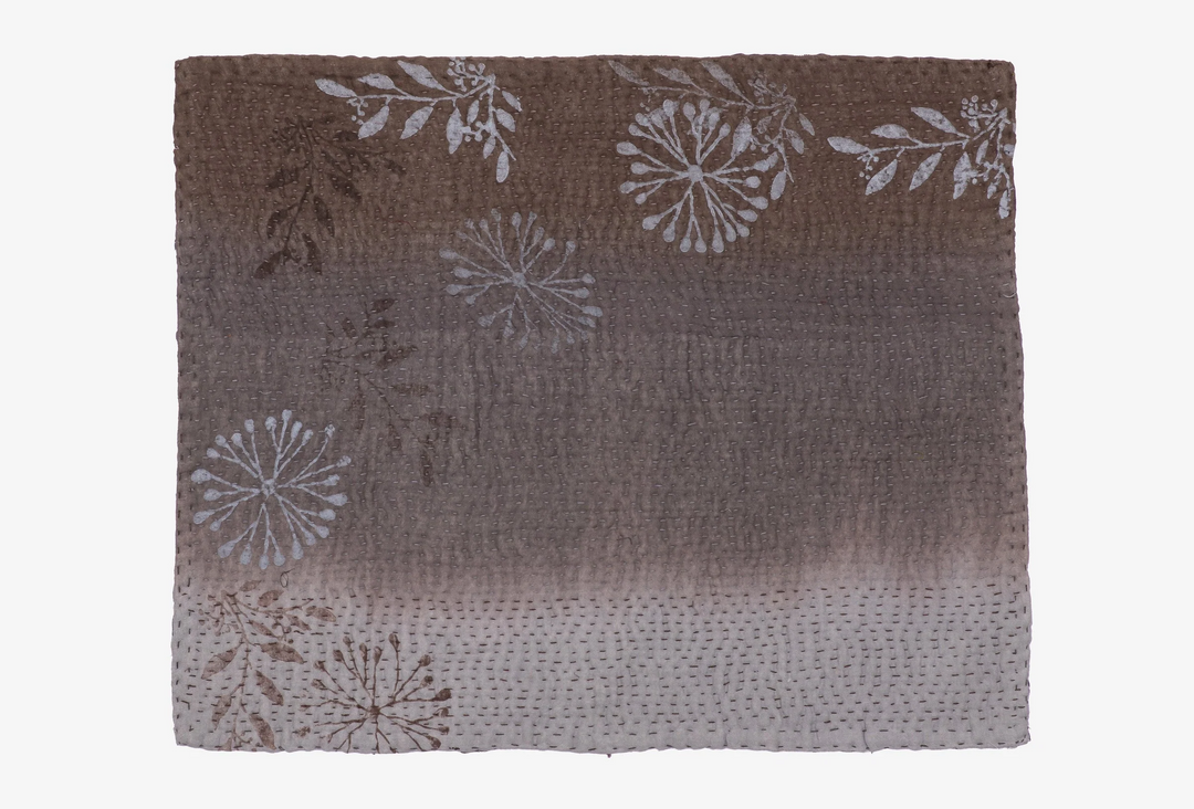 Ombre Patch Handmade Placemats -Chocolate (SET OF 2)
