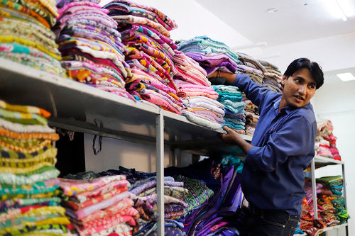 Vintage Sari Matching 4