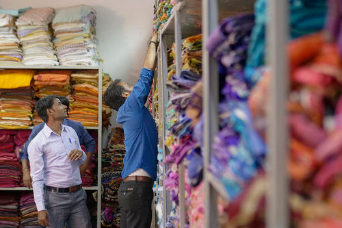 Vintage Sari Matching 3