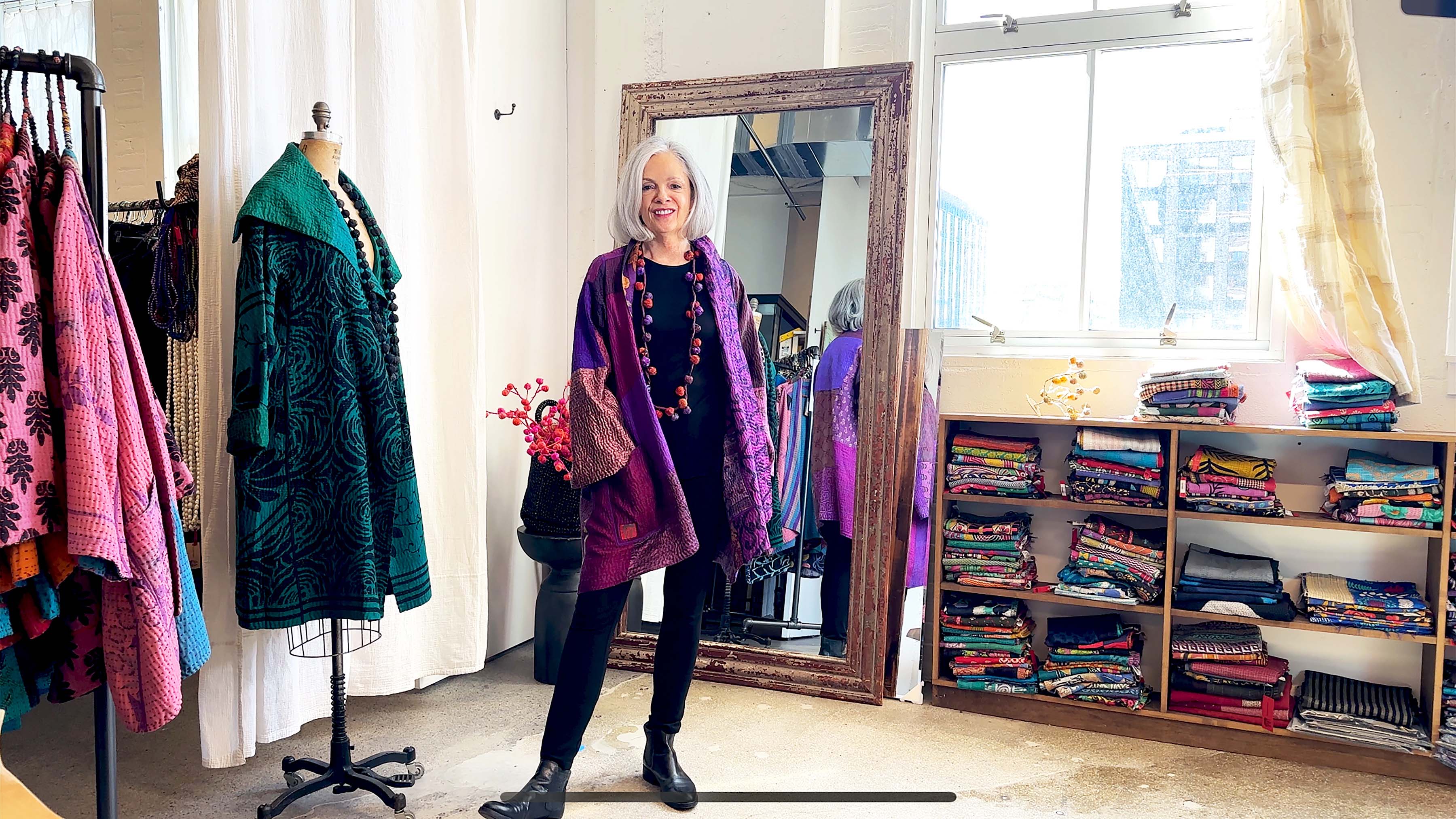 Mieko Mintz | Unique Artisan Clothing & Textiles Inspired by