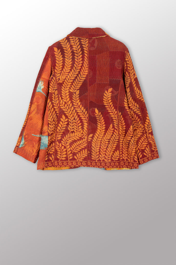 VINTAGE COTTON KANTHA BASIC JKT - cv4052-0023m -