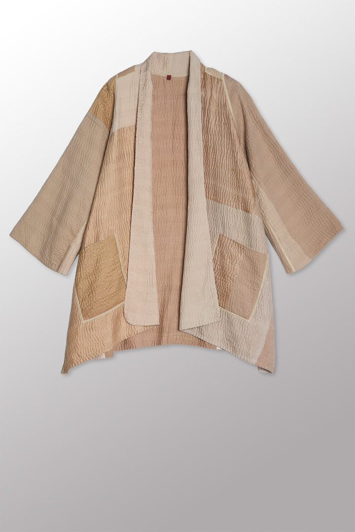 JAIPUR PATCH KANTHA A-LINE JKT - jp4003-ntl -