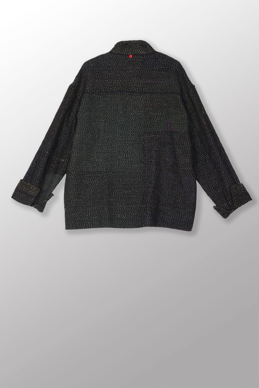MUJI PATCH KANTHA WORKERS JACKET - mp4085-biy -
