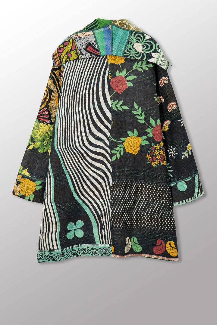 PUZZLE KANTHA POCKET MEDIUM COAT - pz4316-0002m -