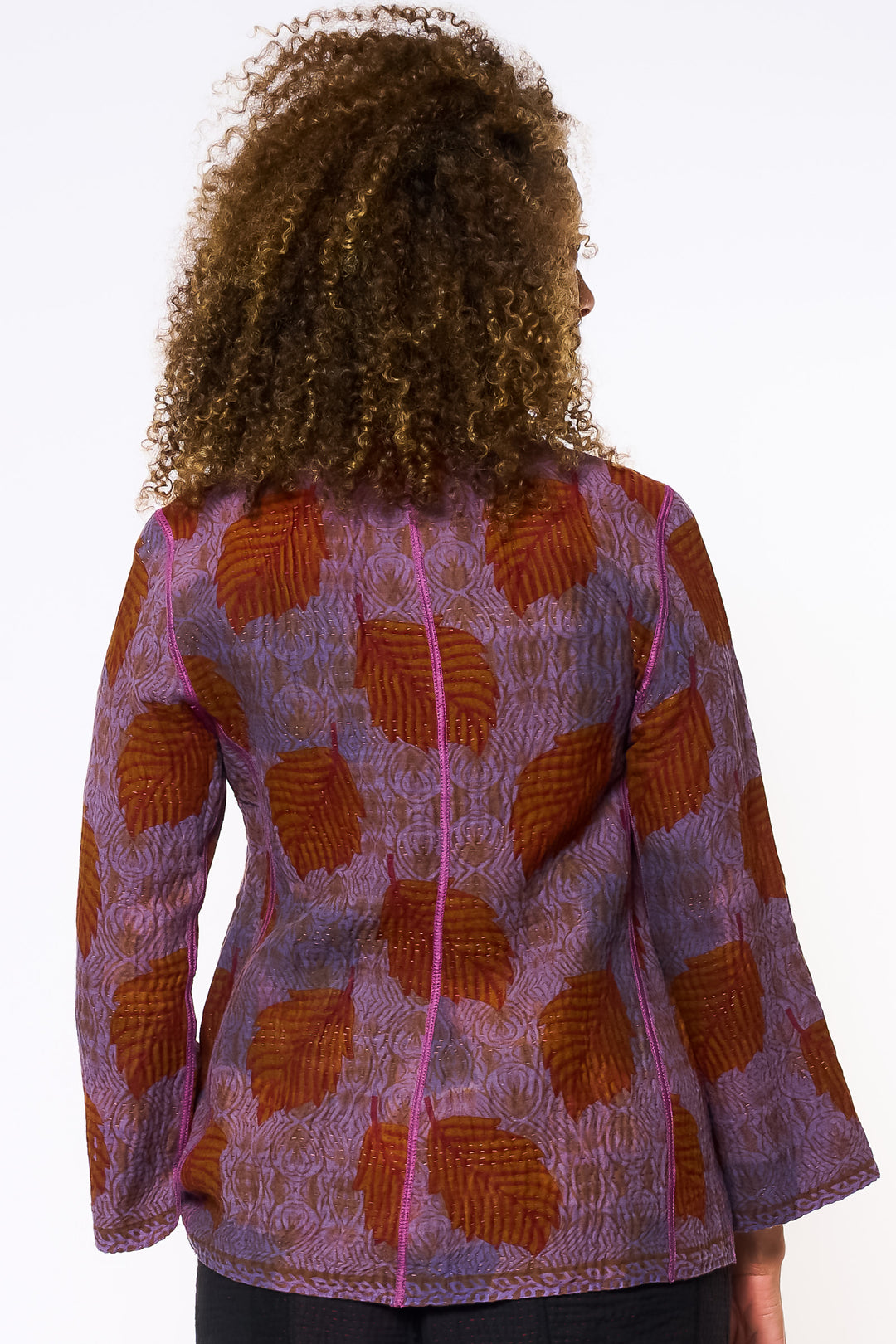COTTON OVERDYE KANTHA SHORT JKT - ov4007-cprp036s -