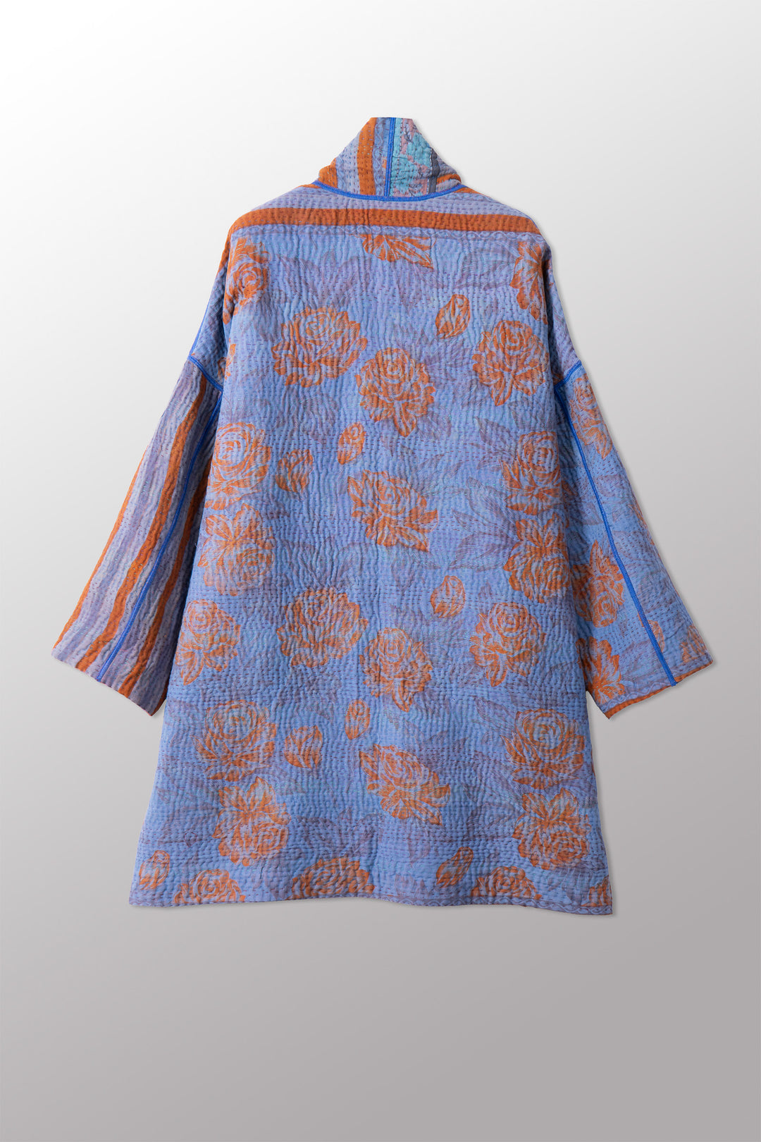 VINTAGE COTTON KANTHA HAORI JKT - cv4068-0011a -