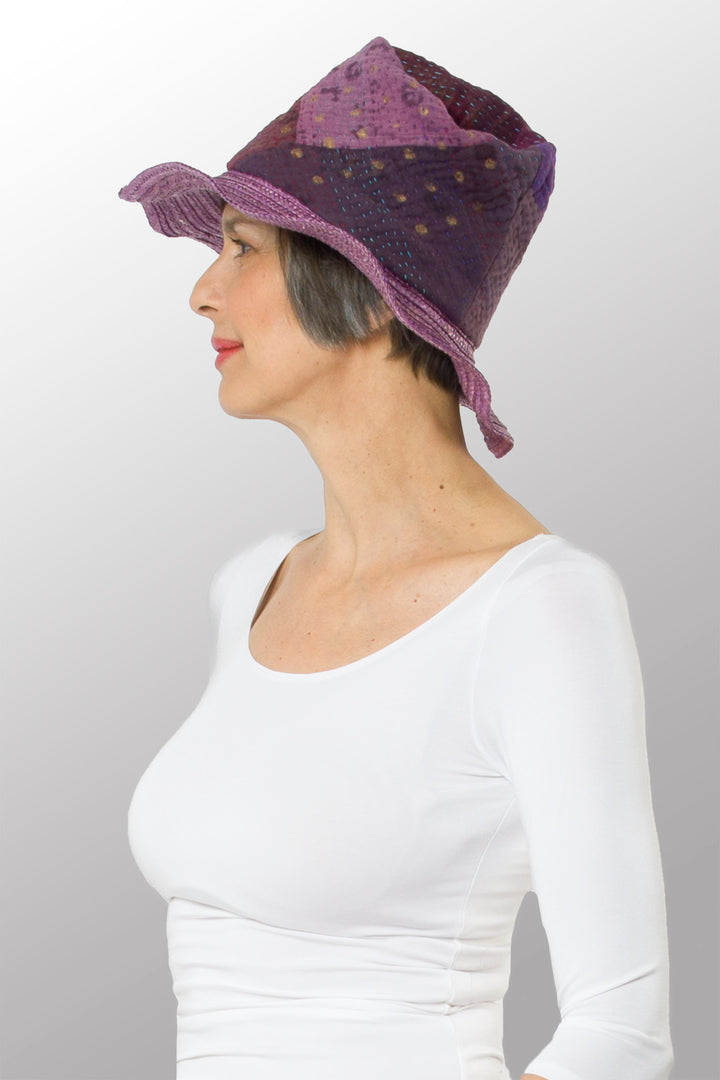 KANTHA PETIT VAGUE VIOLET BY KYOKO MURAYAMA - kym-24-003 -