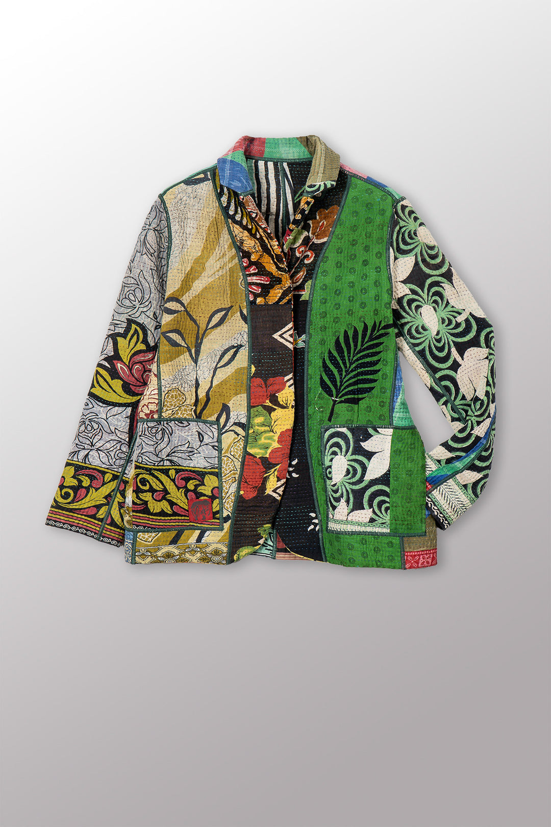 PUZZLE KANTHA BASIC JACKET - pz4052-0001m -