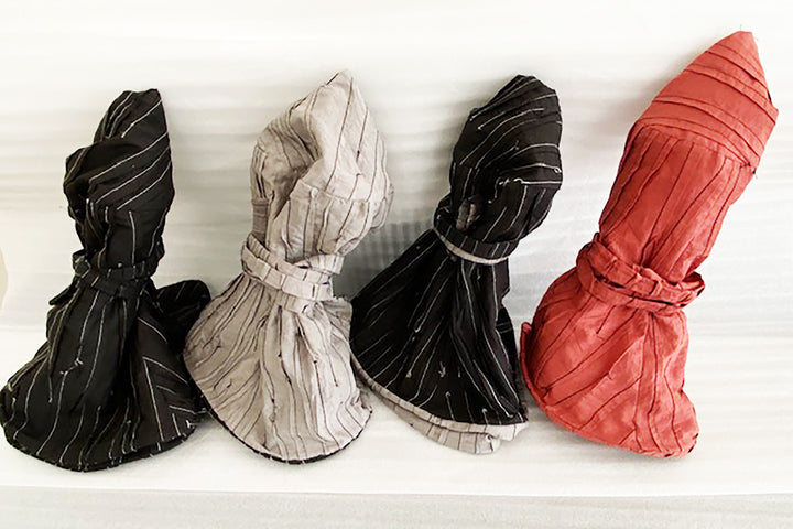 KANTHA TULIP HAT BY KYOKO MURAYAMA - kym-rc2894-blg -