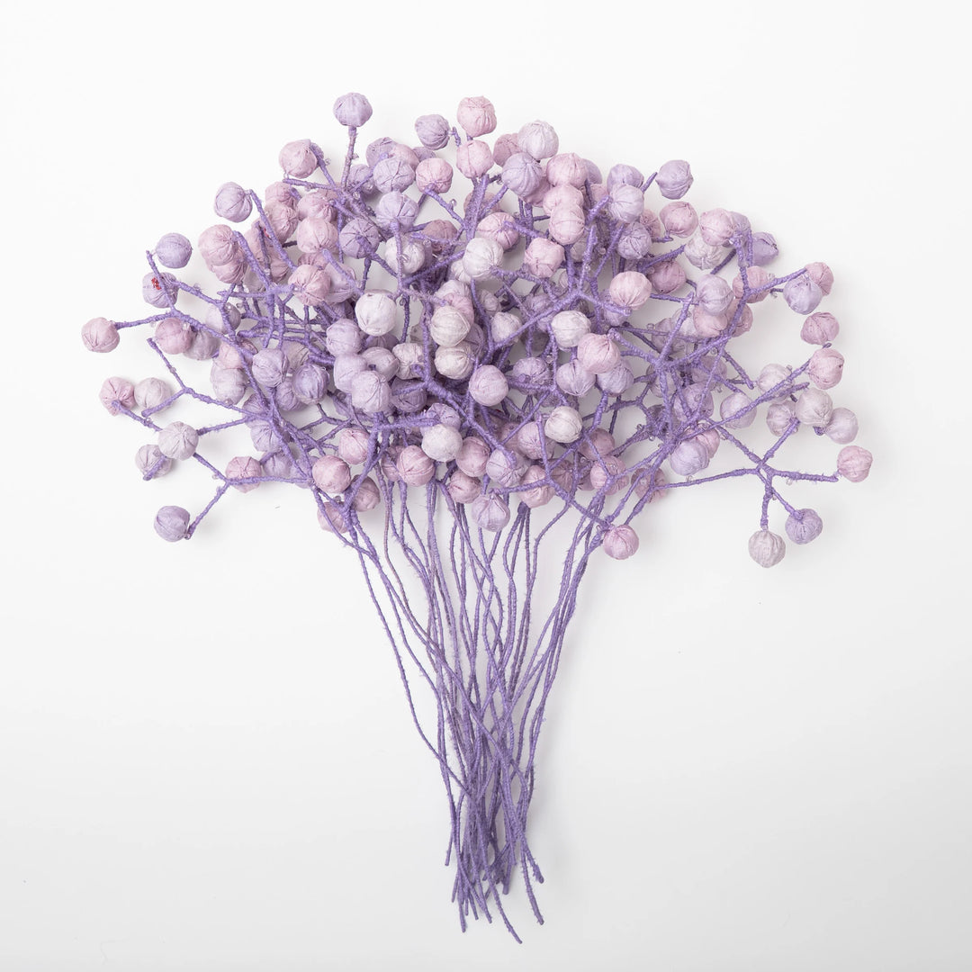 Pastel Lavendar Kantha Bouquet