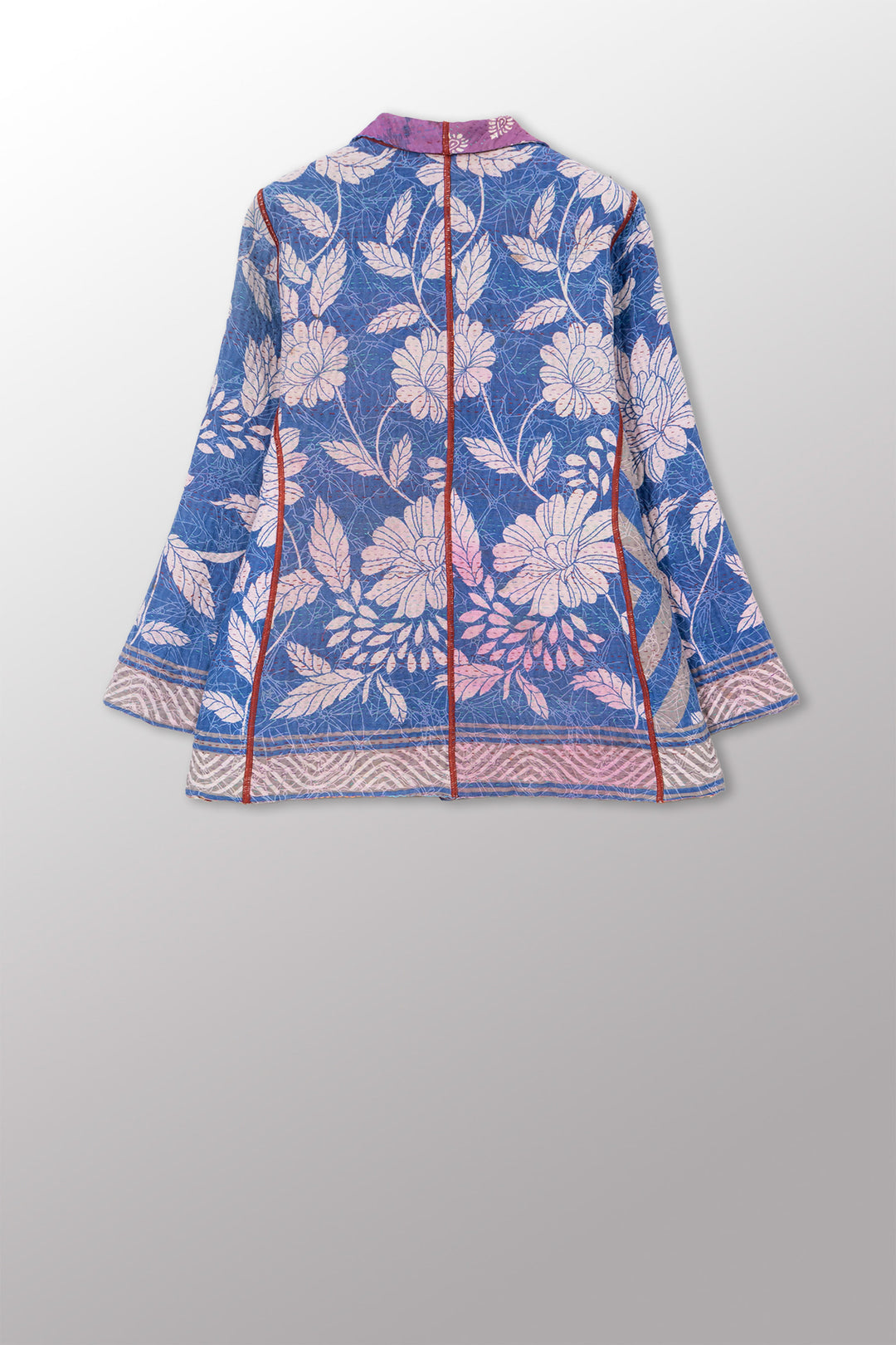 VINTAGE COTTON KANTHA SHORT JKT - cv4007-0352m -