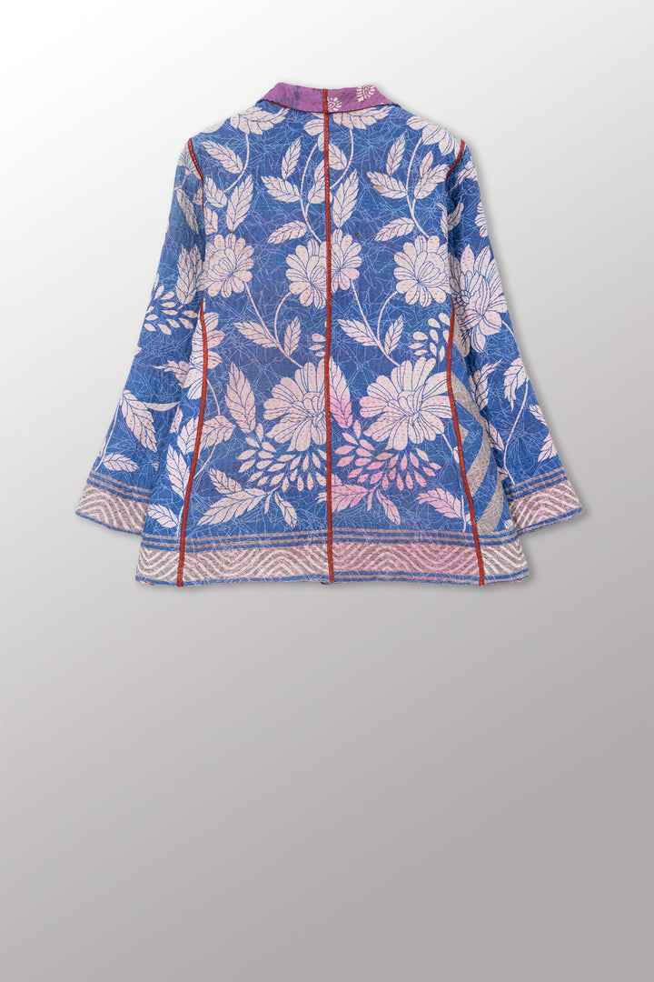 VINTAGE COTTON KANTHA SHORT JKT - cv4007-0352m -