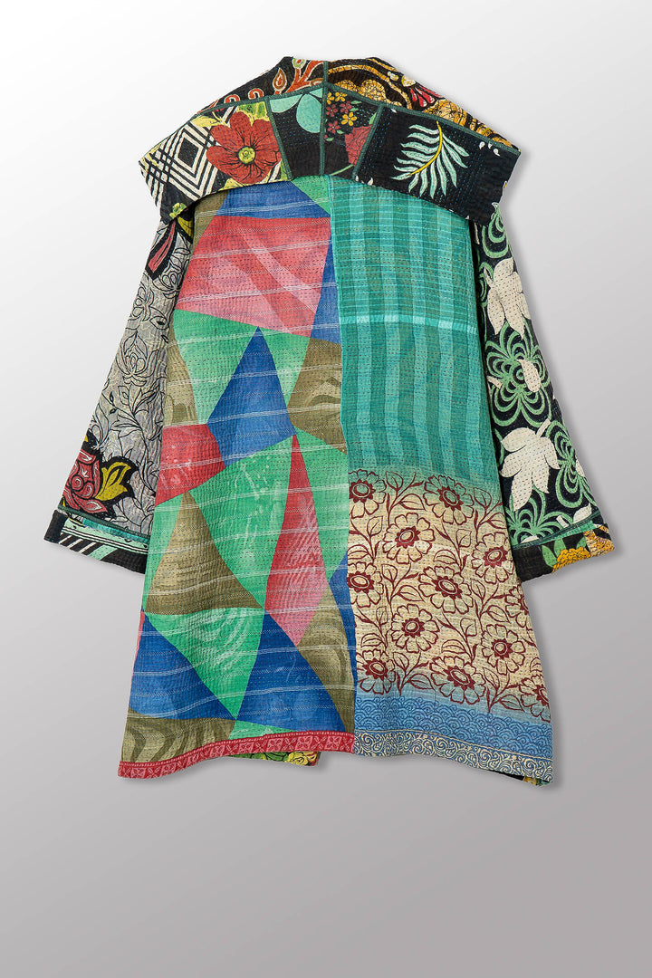 PUZZLE KANTHA POCKET MEDIUM COAT - pz4316-0002m -