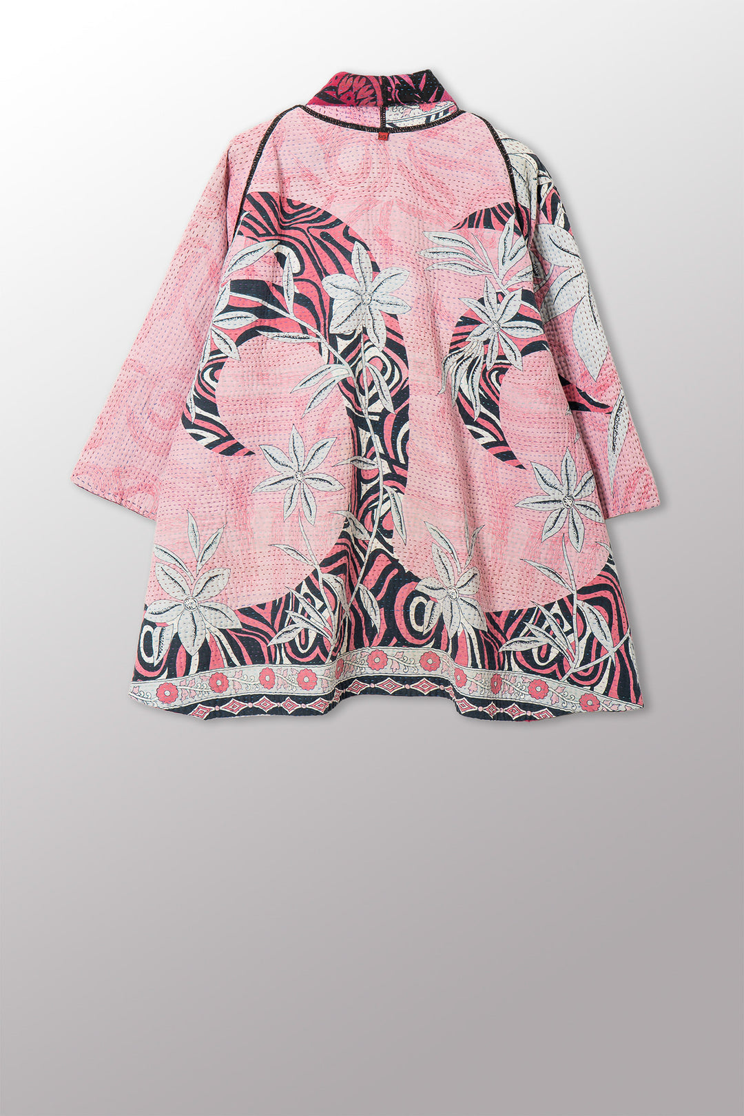 COTTON OVERDYE KANTHA KIMONO JKT - ov4004-cfus002a -