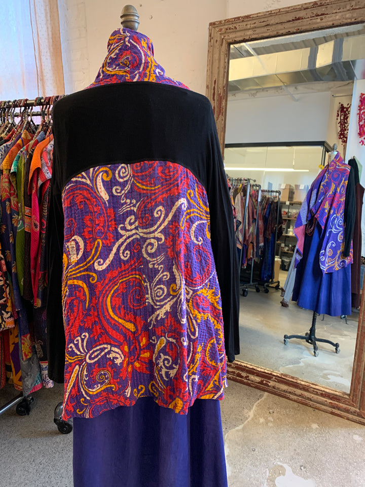 VINTAGE COTTON BBK KANTHA CASCADE JKT - bb2038-mlt -