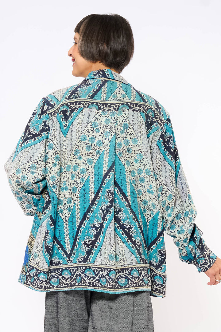 VINTAGE COTTON KANTHA UNI SHIRT - cv2557-0001m -