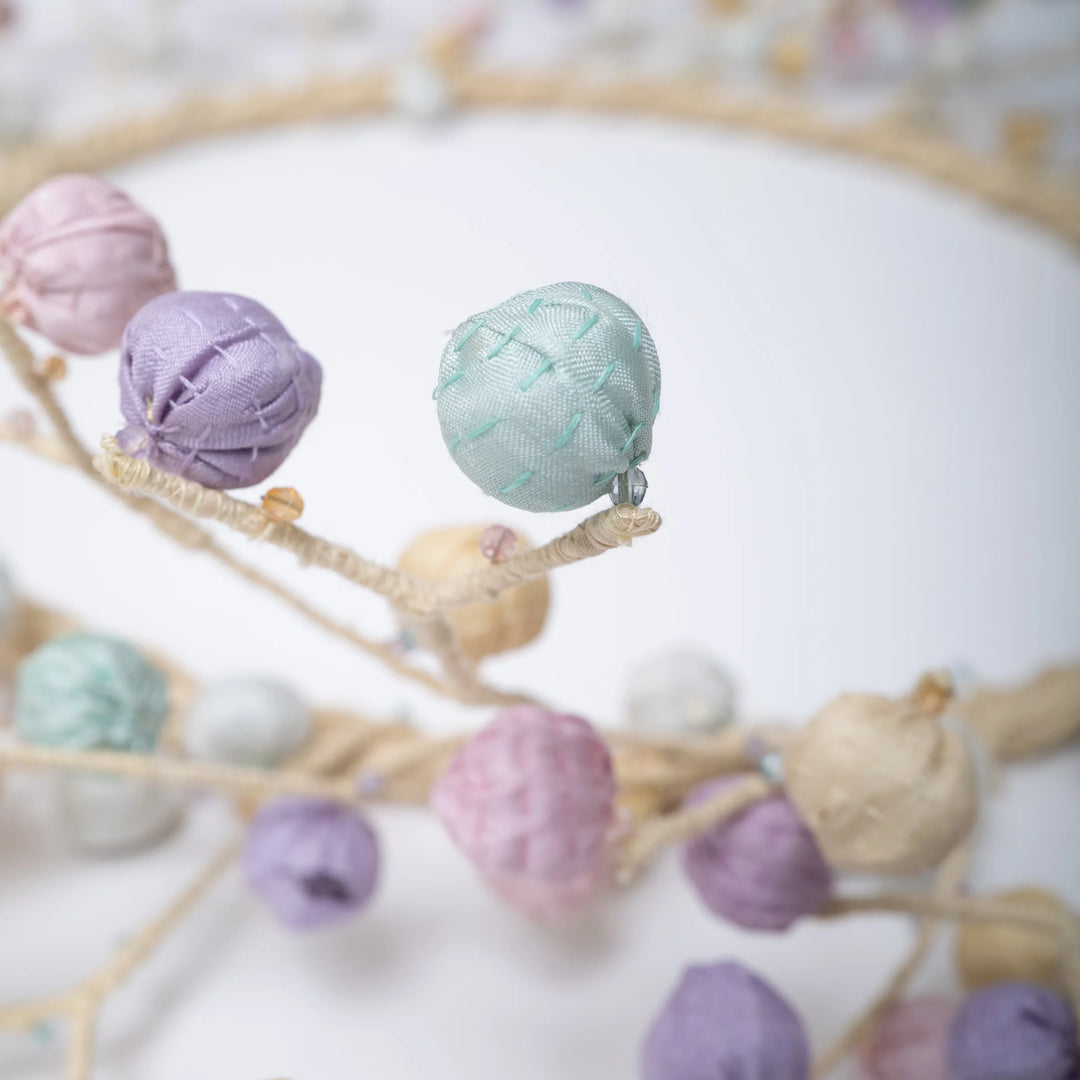Multi Pastel  Kantha Wreath