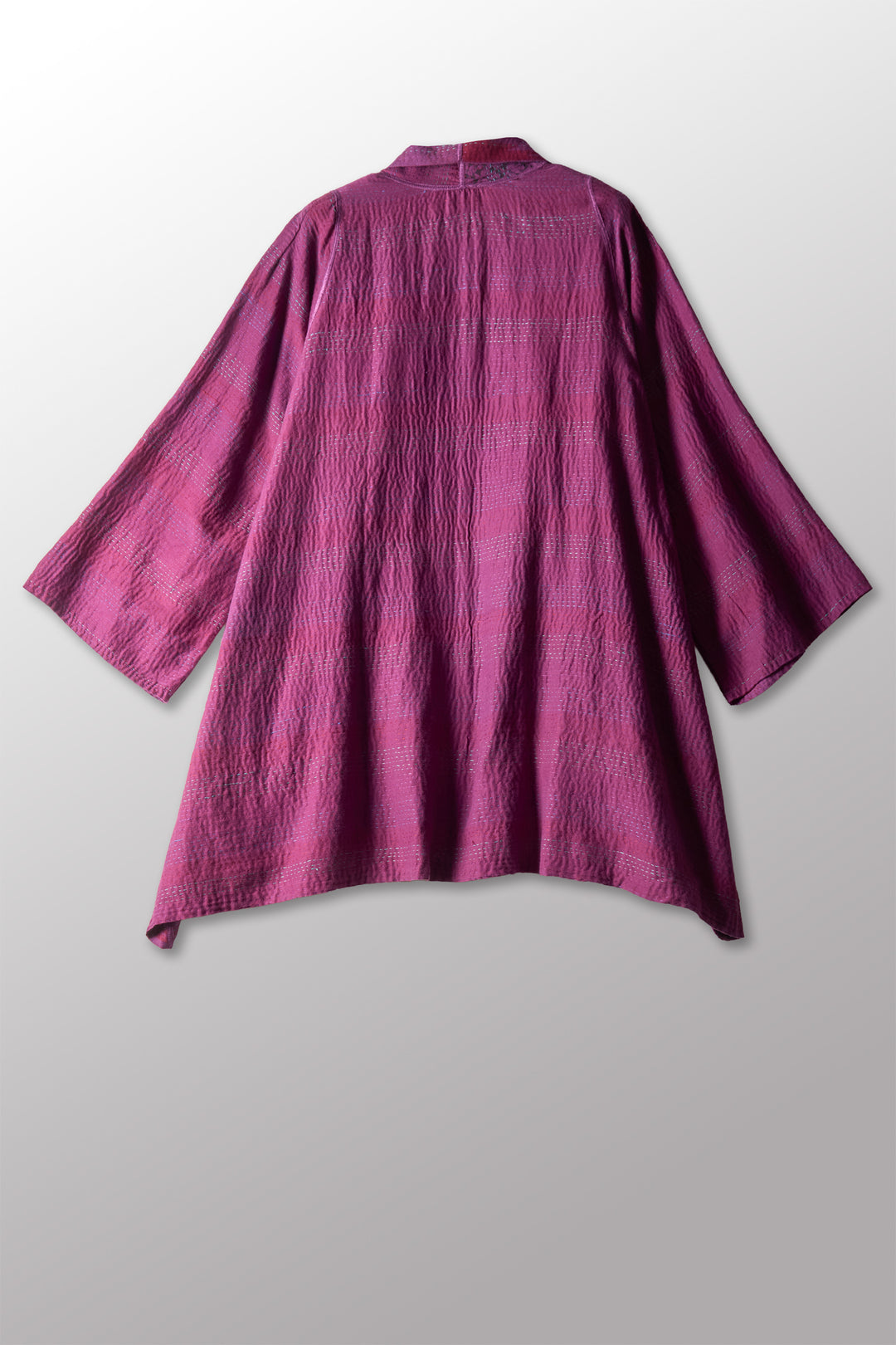 COTTON OVERDYE KANTHA A-LINE JKT - ov2003-cprp001a -