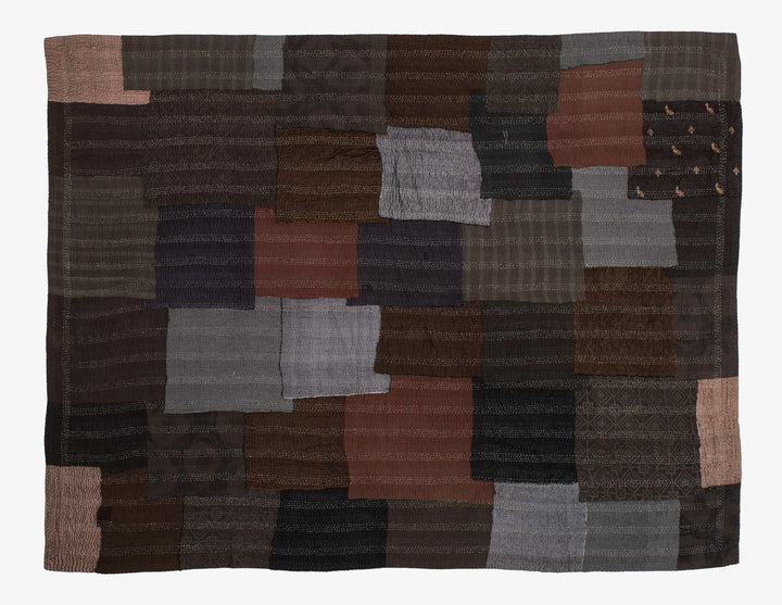Ombre With Fray Patch Handmade Vintage Quilts -Yellowstone