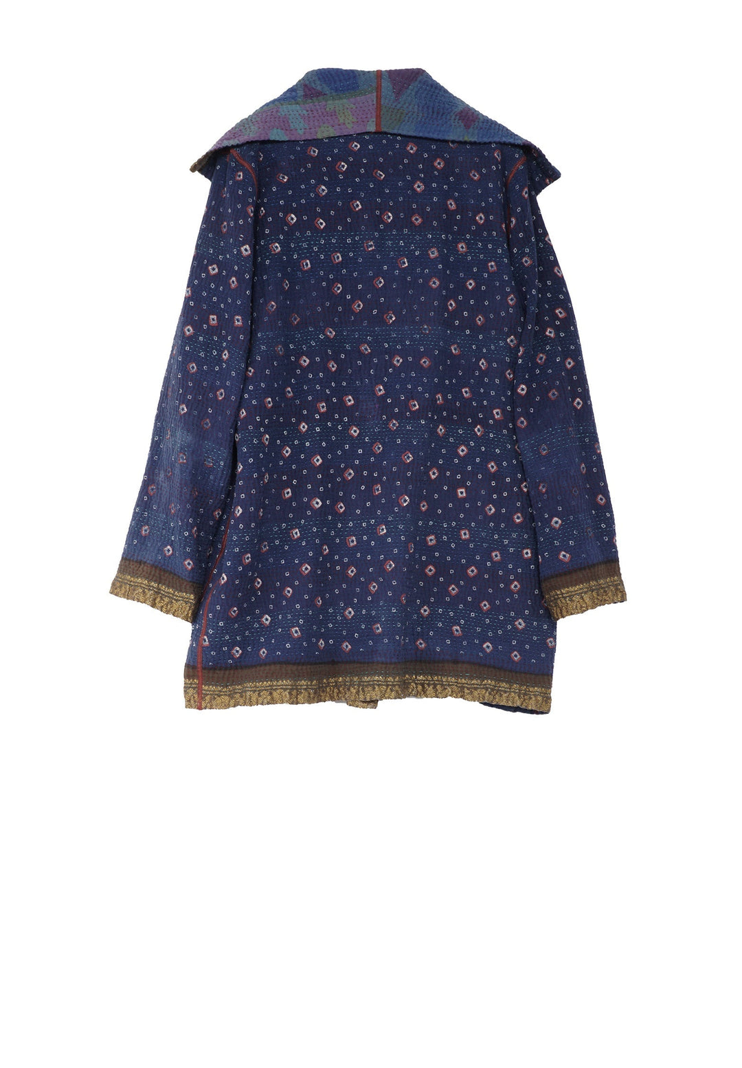COTTON OVERDYE KANTHA POCKET JKT - ov4002-0002a -