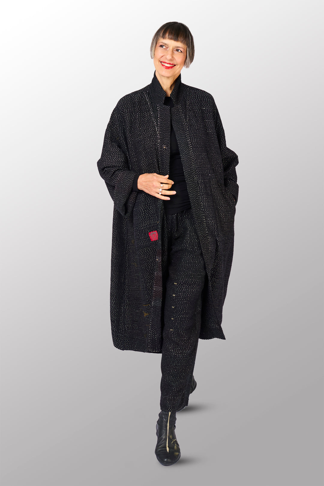 MUJI PATCH KANTHANEW OVERSIZED COAT - mp4342-biy -