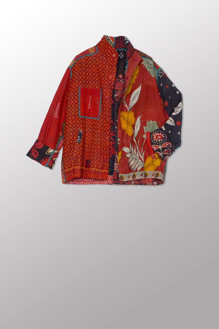 PUZZLE KANTHA MEN'S BLOUSON - pz4040-red -