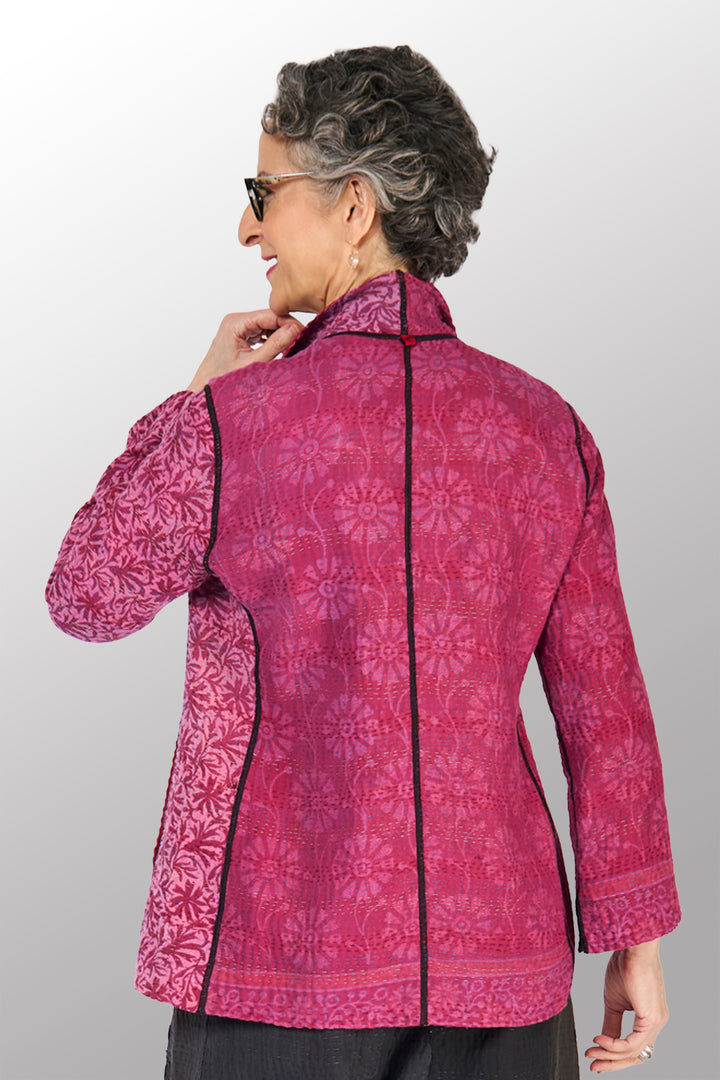 COTTON OVERDYE KANTHA SHORT JKT - ov4007-cfus035l -