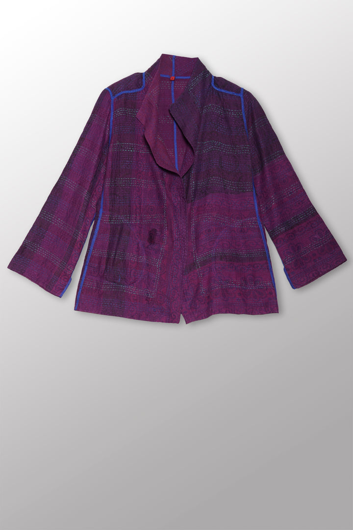 COTTON OVERDYE KANTHA SHORT JKT - ov2007-cprp001s -