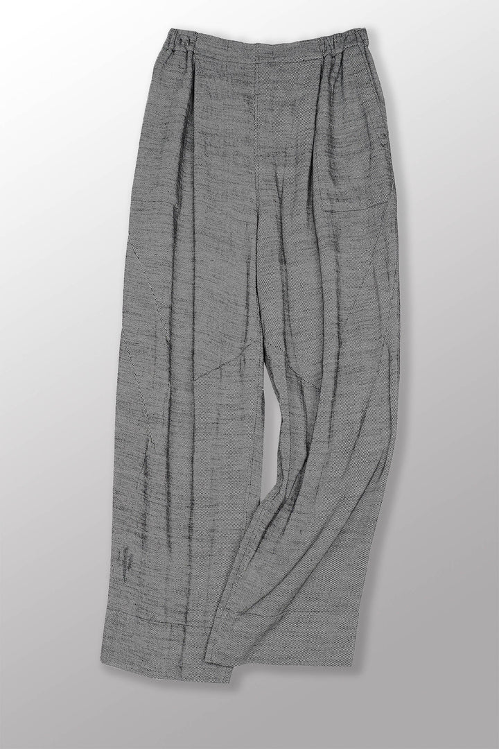 DENIM KNEE DARTS PANTS - bl-dn1667-gry -