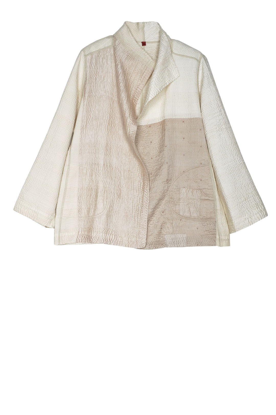JAIPUR WHITE KANTHA SHORT JKT - jw4007-ivy -