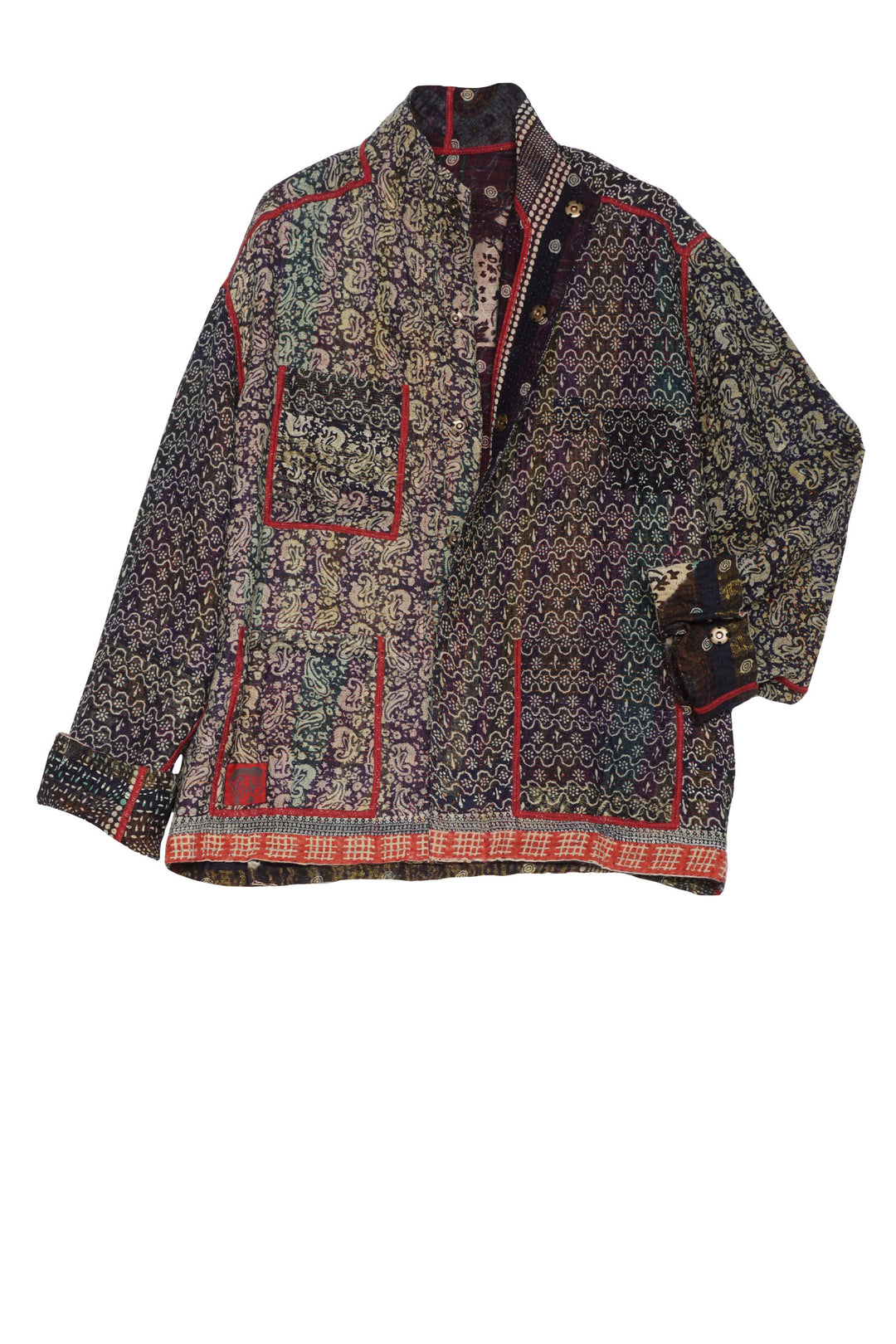 KOMON KANTHA MEN'S BLOUSON - km4040-blk -