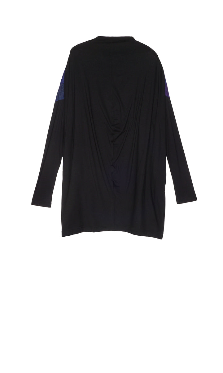 LOVE PATCH KANTHA TUNIC - lv2526-blu -