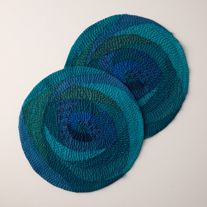 Night Sky Rose Placemat (Set of 2)