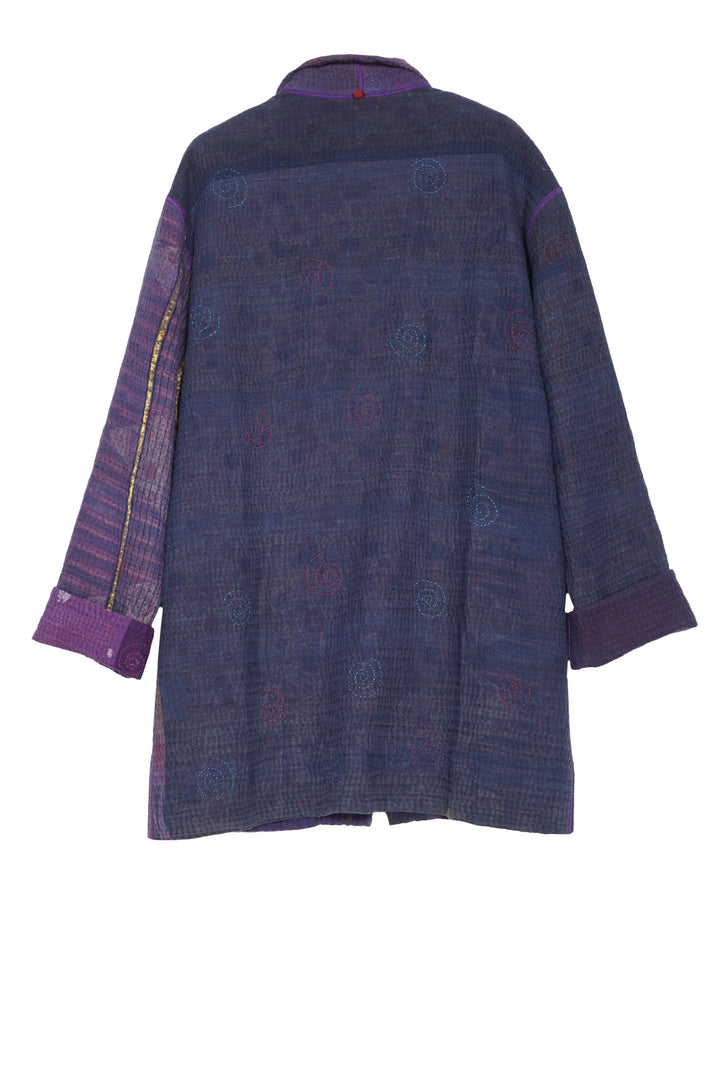 OMBRE PATCHED KANTHA MEN'S JKT - op4041-prp -