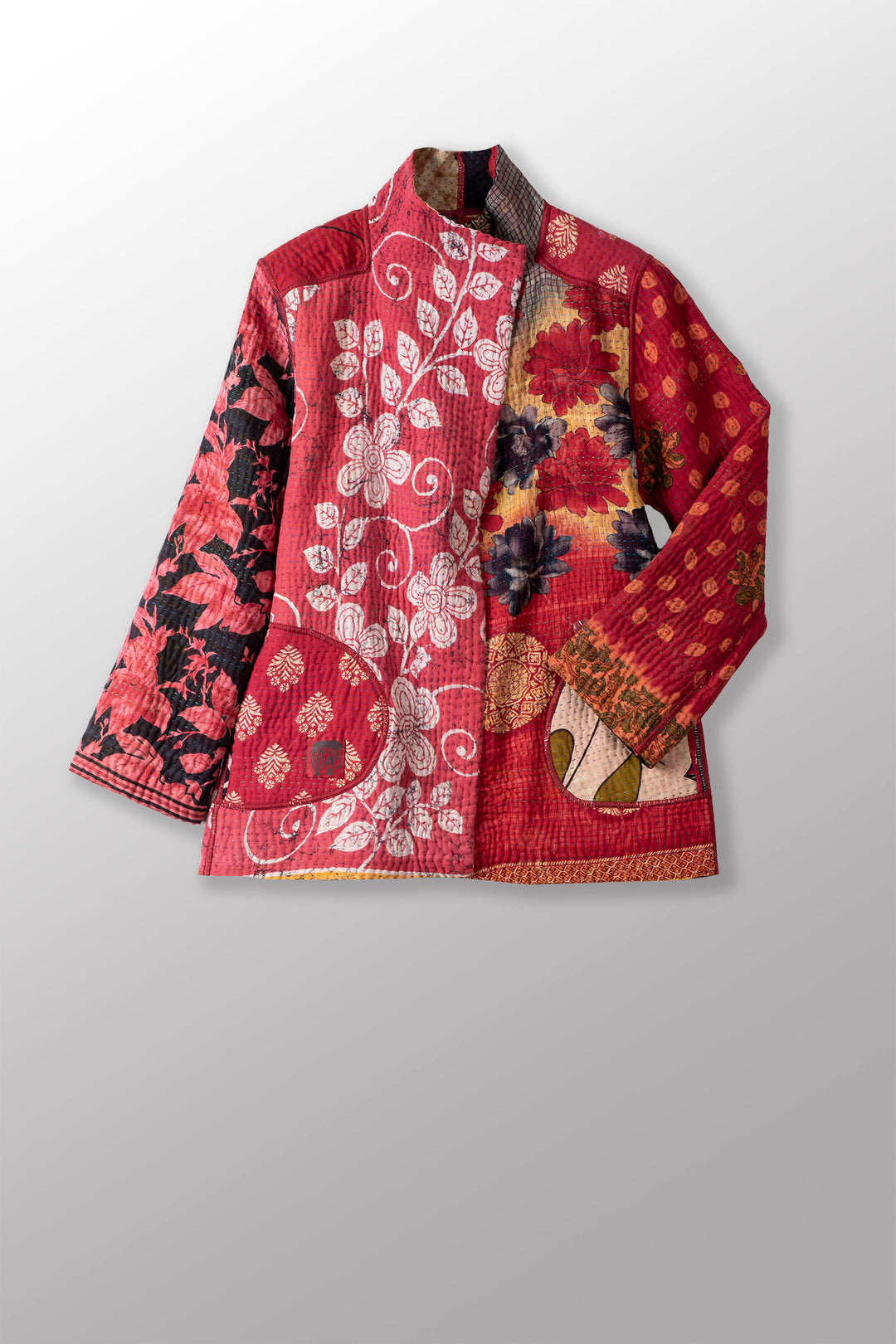 PUZZLE KANTHA SHORT JKT - pz4007-red -