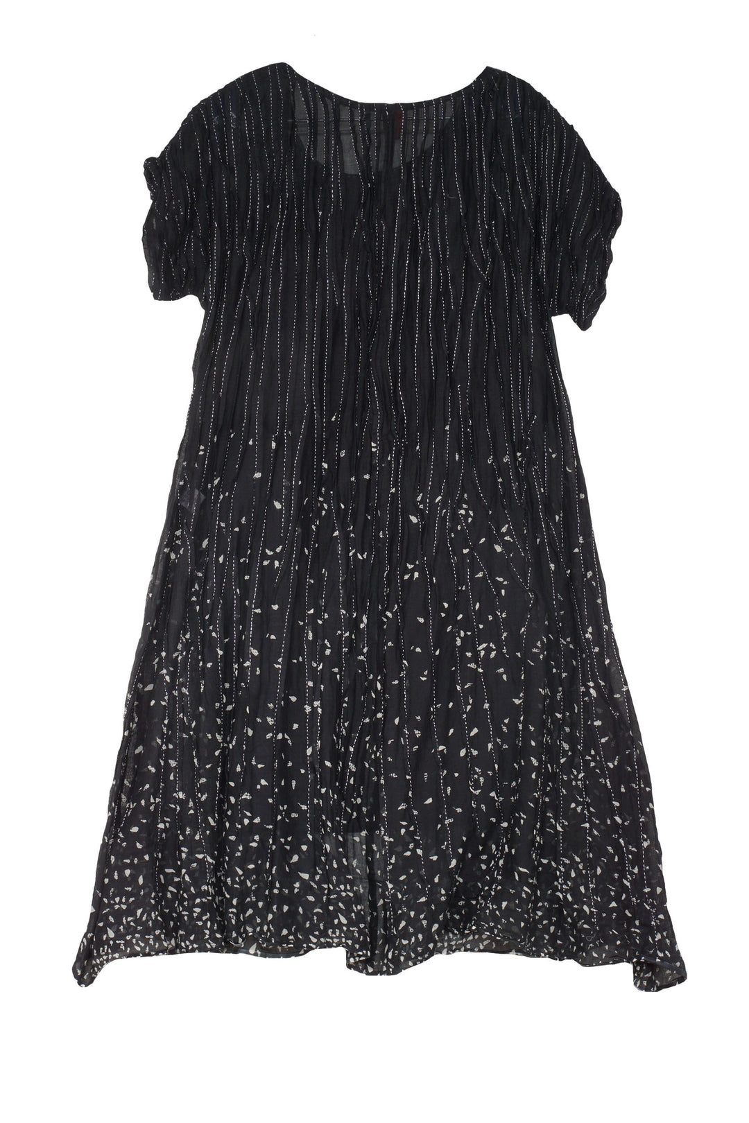 KANTUCK KANTHA DRESS - kt1412-blk -
