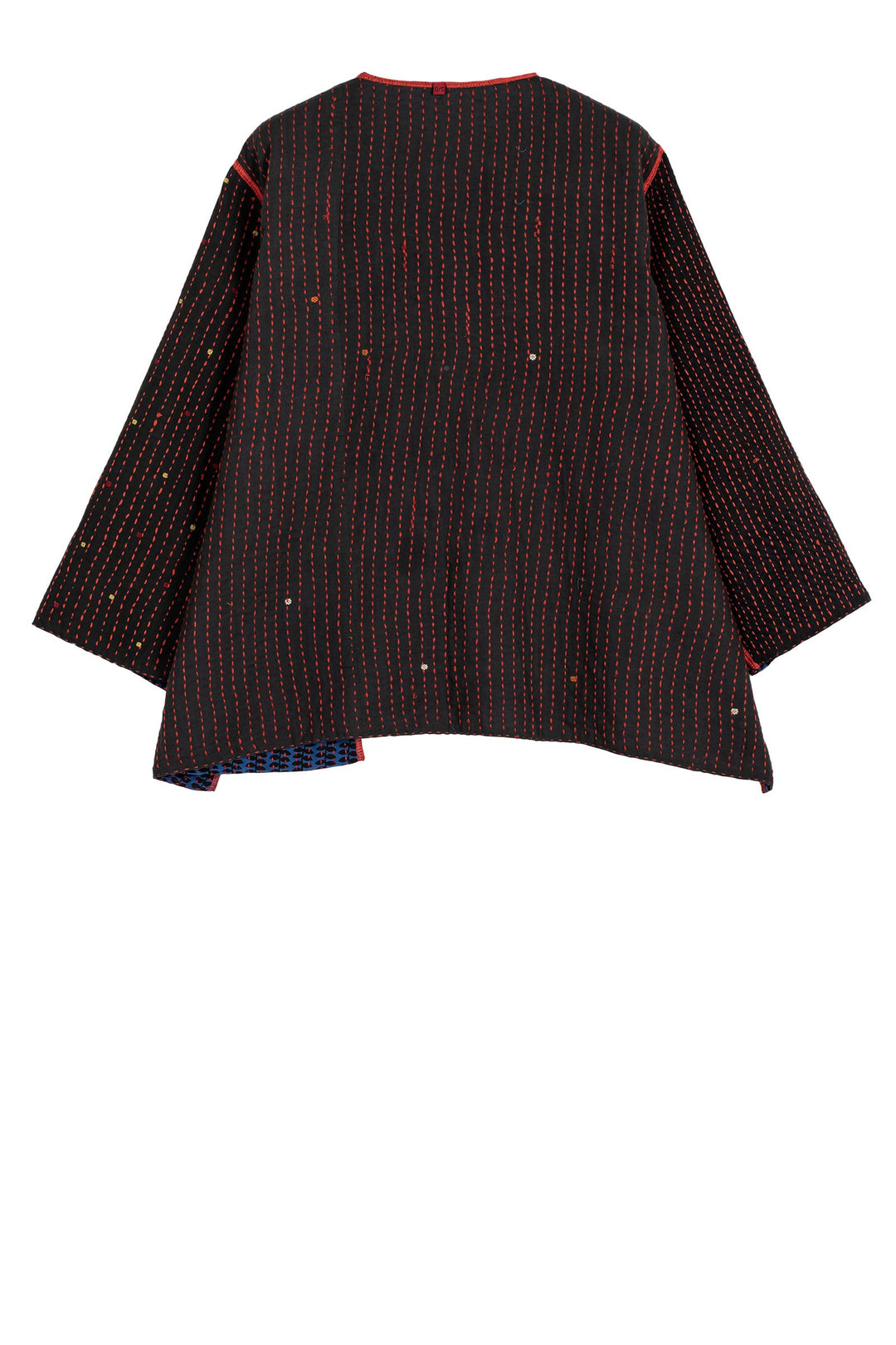 BLUE PRAIRIE BBK KANTHA A-LINE SHORT JACKET - bk2019-blu -
