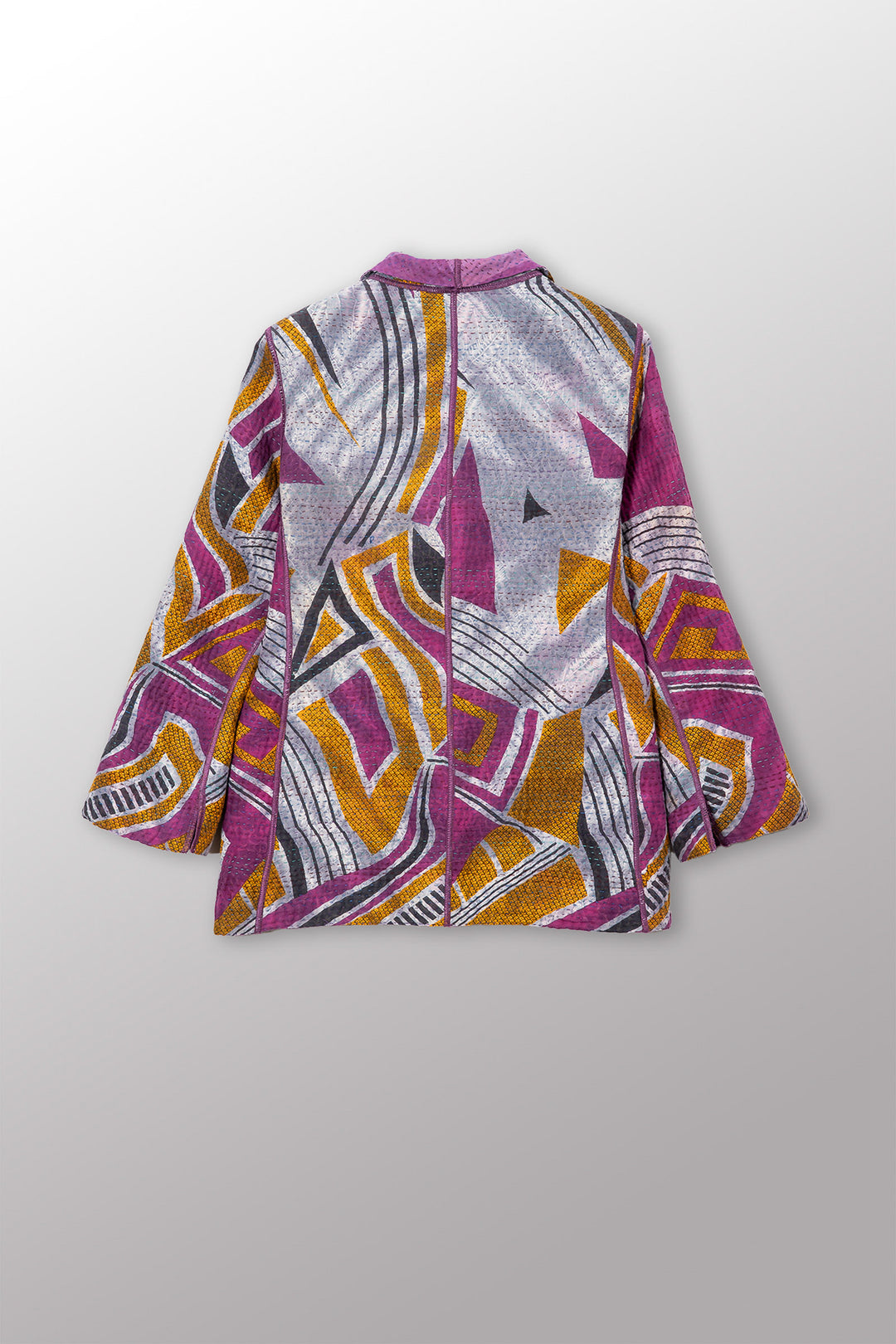 VINTAGE COTTON KANTHA SHORT JKT - cv4007-0343s -